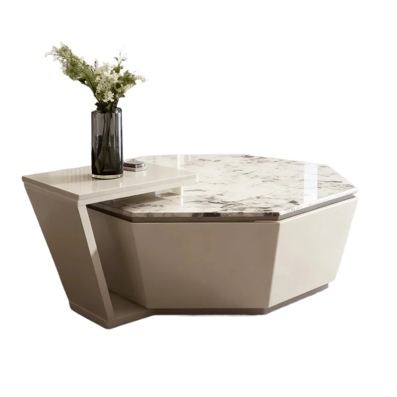 

High quality solid wood modern design living room coffee table set durable and easy to clean home furniture