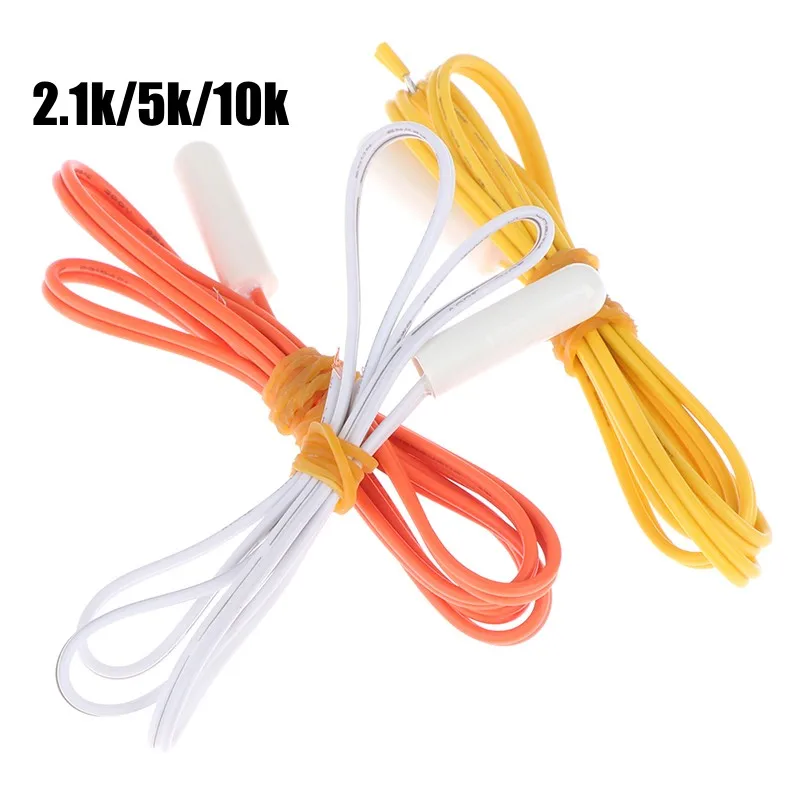 2.1k/5k/10k Refrigerator Freezer Temperature Sensor Temperature Probe For  Universal Fridge Ice Box Parts