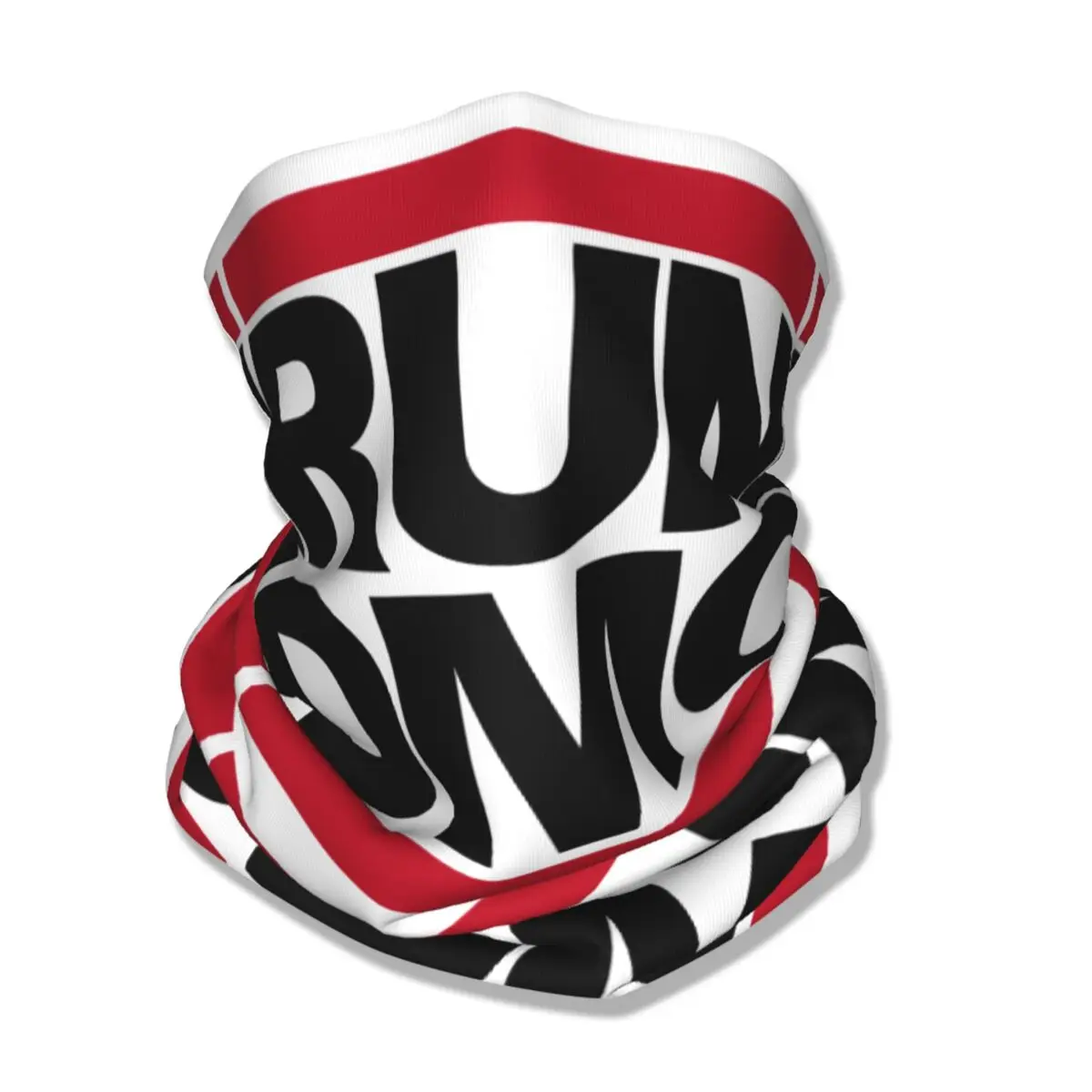 Run DMC Logo Bandana Neck Cover stampato passamontagna Wrap sciarpa multiuso copricapo escursionismo per uomo donna adulto lavabile