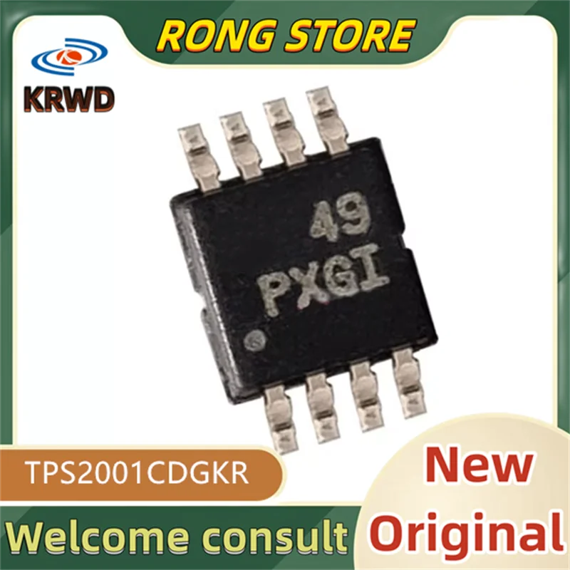 10PCS PXGI PXG   New and Original TPS2001CDGKR TPS2001CDGK VSSOP-8
