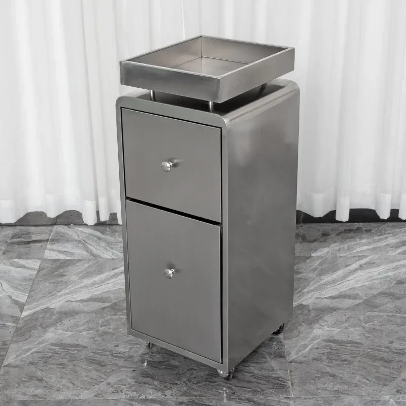 Hair Salon Tool Cabinet for Hair Salon Hair Cutting Barber Shop Storage Rack Drawer with Fan Hole Super Large Space