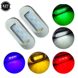 2W 12V DC 3LED Marine Boat Transom LED Stern Light Cold White LED Tail Lamp Turn Signal Lighting Boat Light Yacht