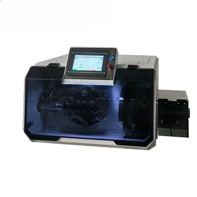 EW-1340 Automatic Cable Manufacturing Equipment Punching Cutting and Splitting Machine for PVC Tubes