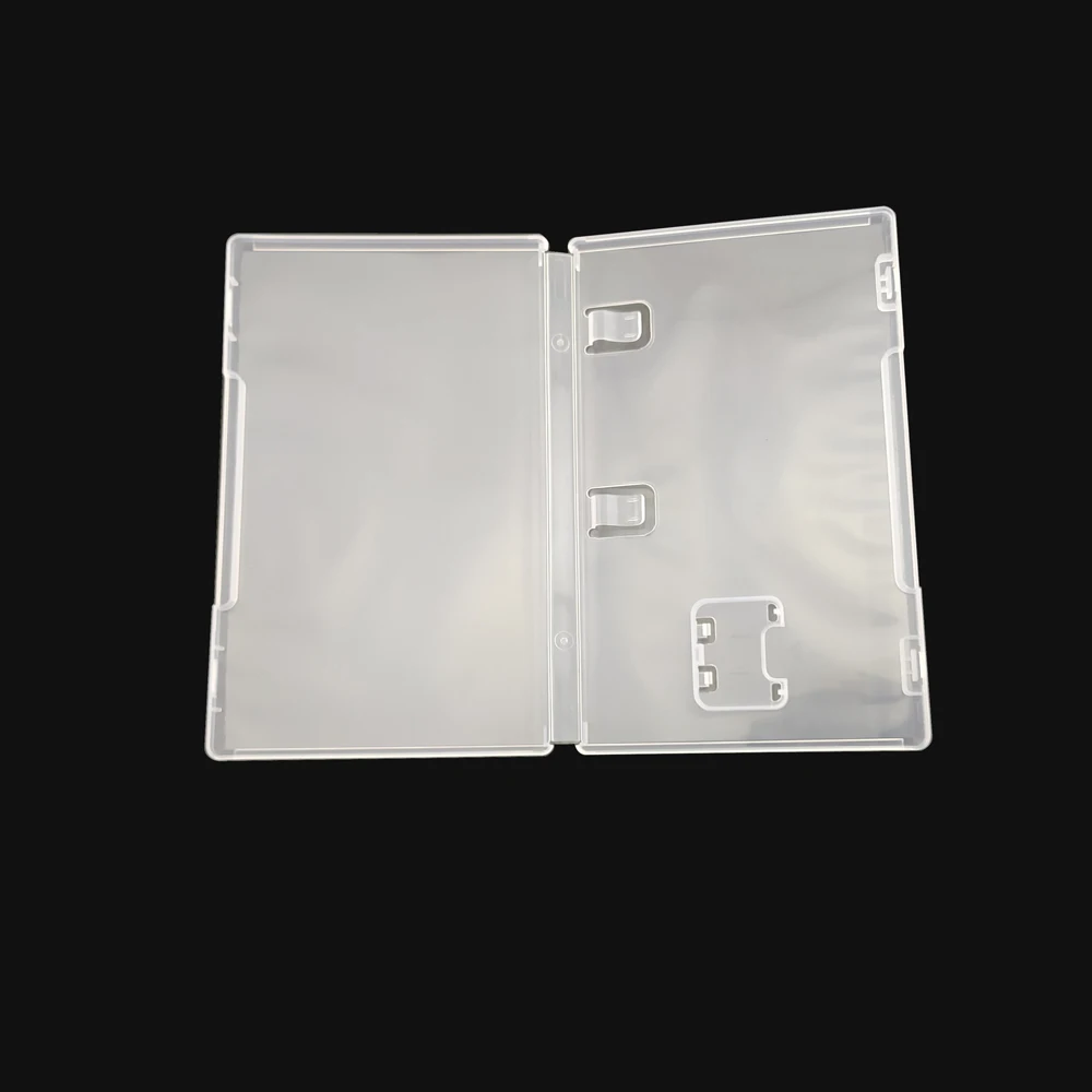 Caja transparente para tarjetas de juego, soporte para cartuchos, carcasa para Nintendo Switch NS, tarjeta de juego con soporte para libros para cubierta inserta