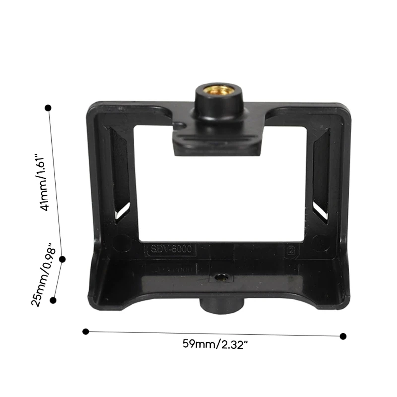 Staffa supporto per montaggio antiurto per telaio per action camera per SJCAM SJ4000 SJ7000