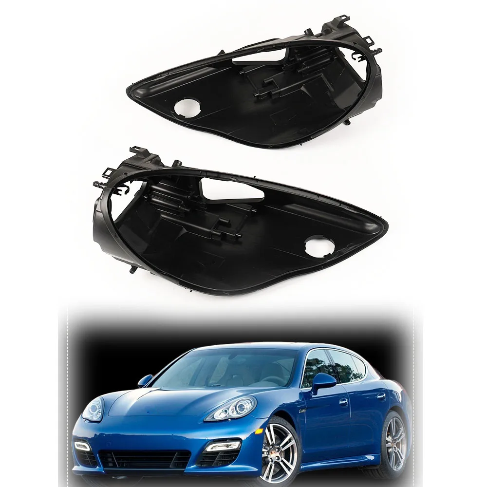 For Porsche panamera panamera 2010-2013 Car Headlight bottom Base House Light Housing Plastic