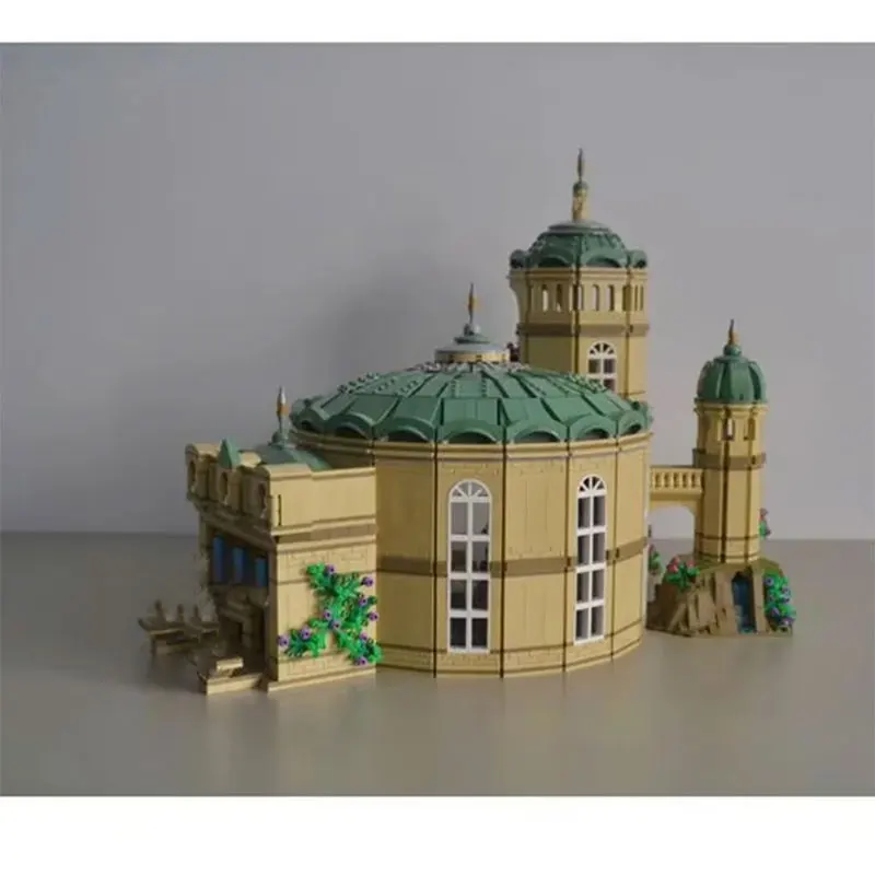 

Spot MOC-135332 small particle assembly building blocks to build architectural model ornaments toys gifts high difficulty