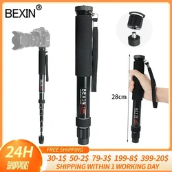 BEXIN Travel Portable Flexible Lightweight Mini Pocket Dslr Camera Mount stand holder Monopod For canon Nikon Sony Camera phone