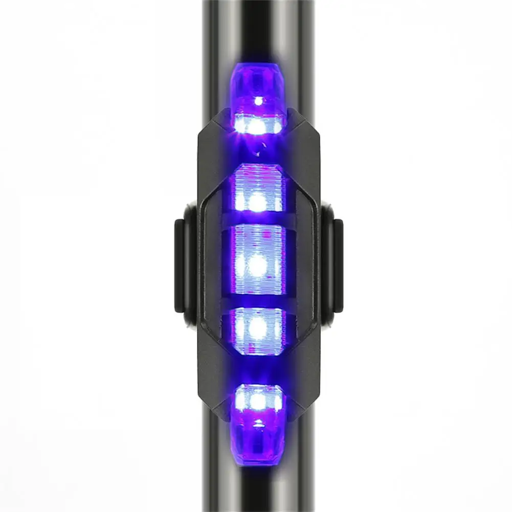 Fanale posteriore a LED per bicicletta portatile fanale posteriore per bicicletta fanali posteriori USB fanale posteriore ricaricabile per bici MTB fanale posteriore impermeabile