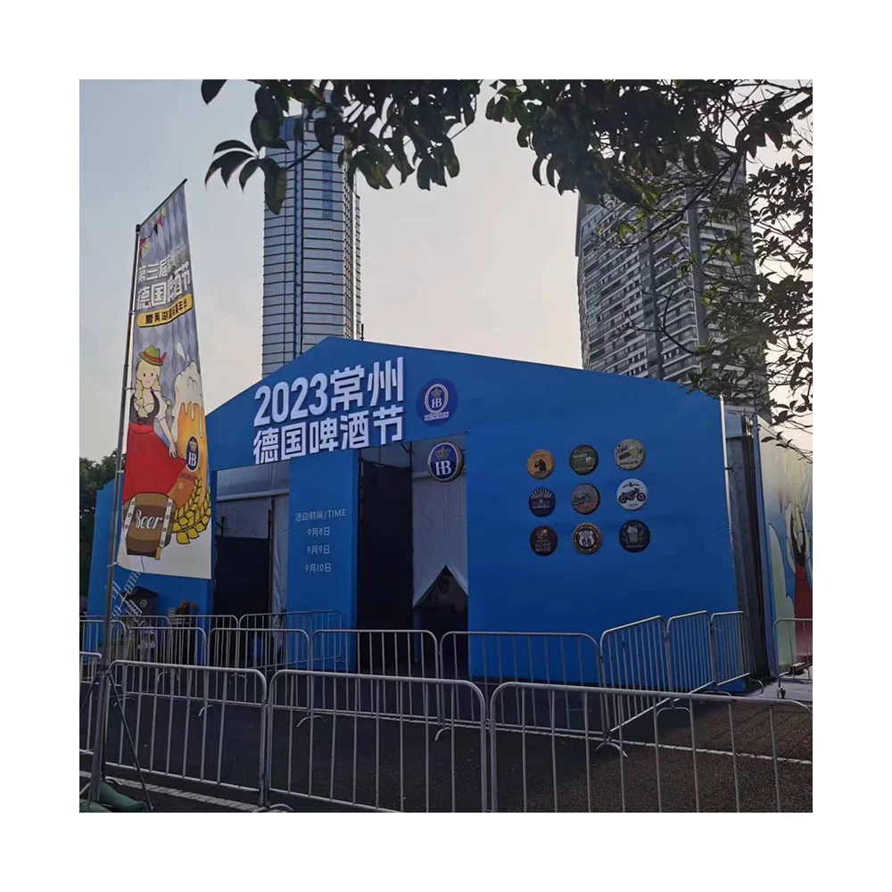 Custom 25x30m Large Marquee Tent Fireproof Aluminum Frame Waterproof Outdoor Celebration Wedding Party Event Tent Design