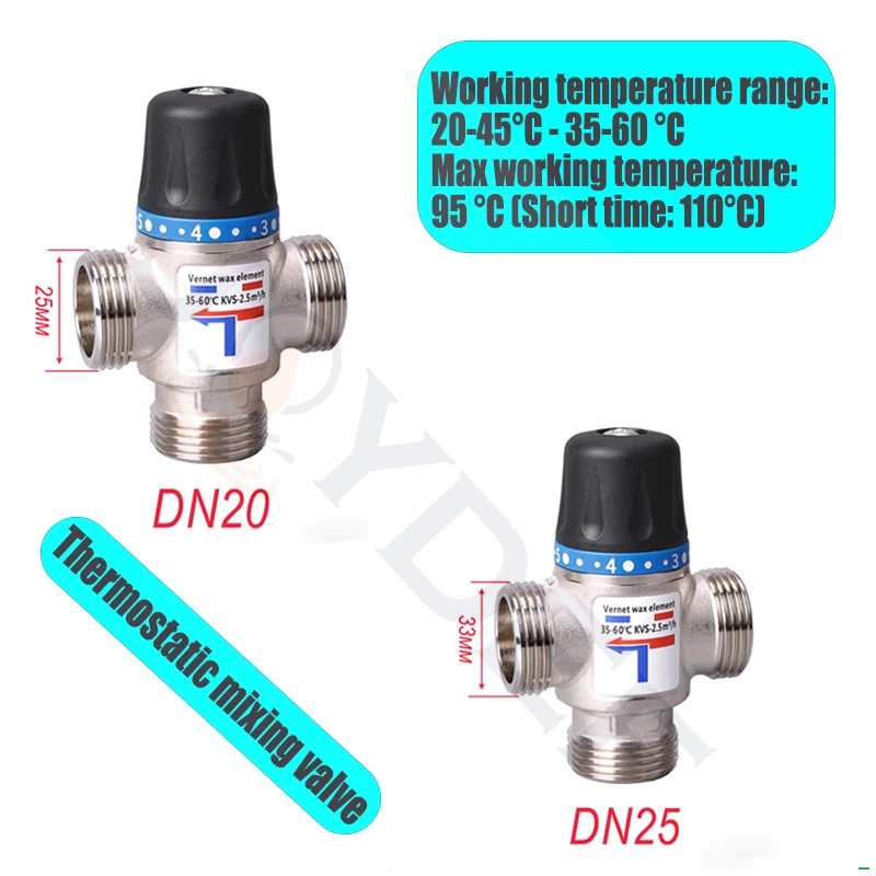 

Трехходовой смесительный клапан постоянной температуры, используемый для смешивания горячей и холодной воды, смесительный клапан постоянной температуры подогрева пола.
