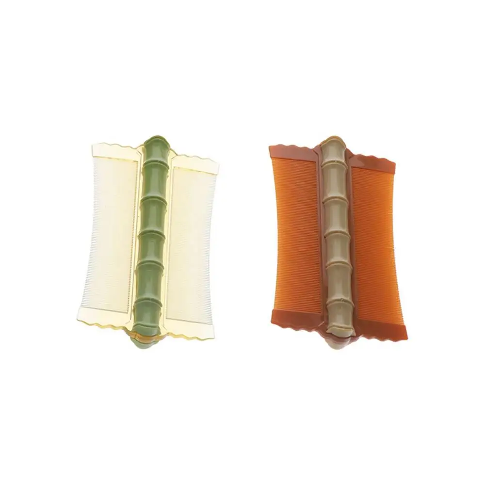 

Удаление перхоти Супер плотное удаление зубов Блоха Двусторонняя расческа для шифрования Ультра-плотня Съемный инструмент для очистки кожи головы Уход за волосами