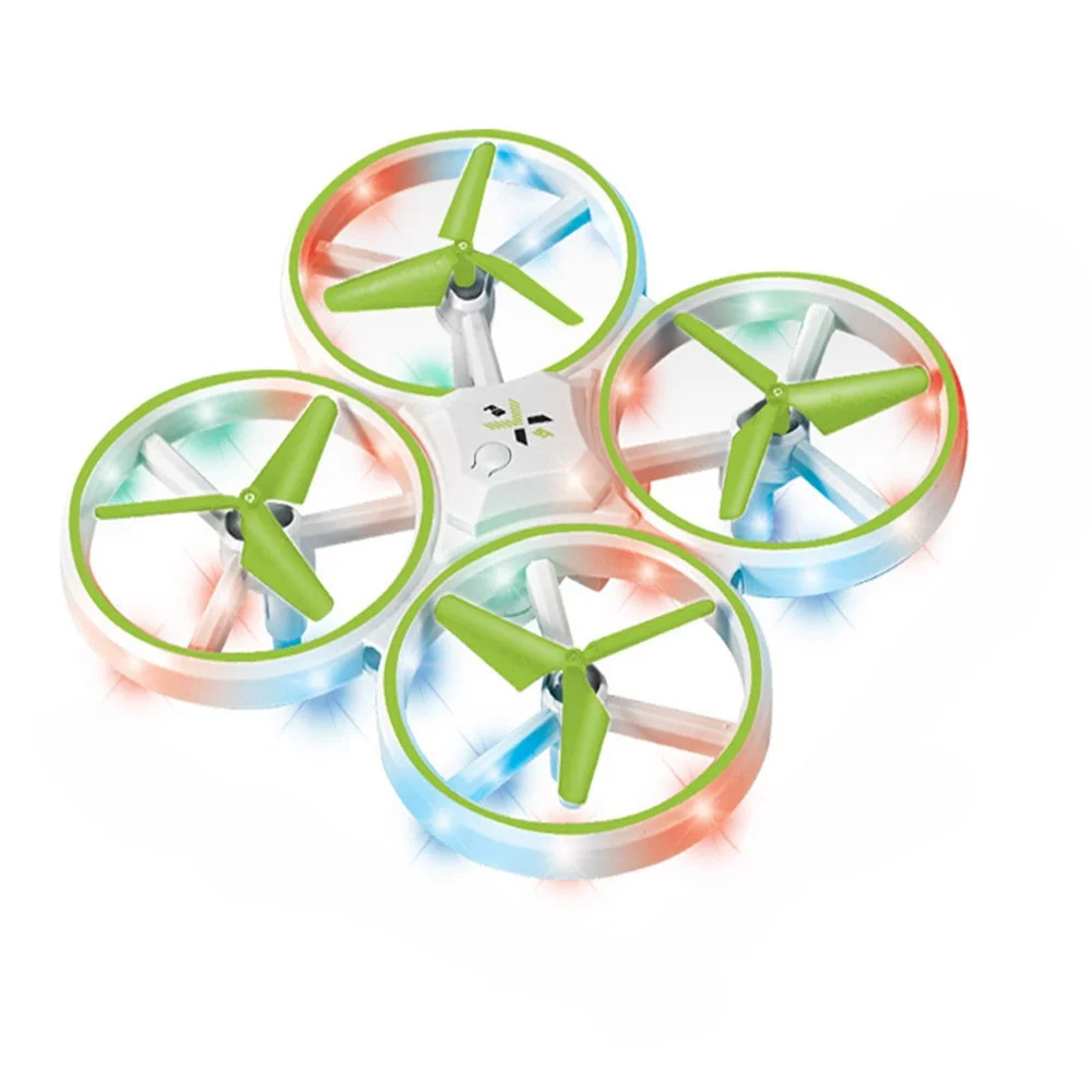 Colorful Light Drone Quadcopter High Remote Control Aircraft Children's Toys Novel Remote Control Aircraft Model Birthday Gift