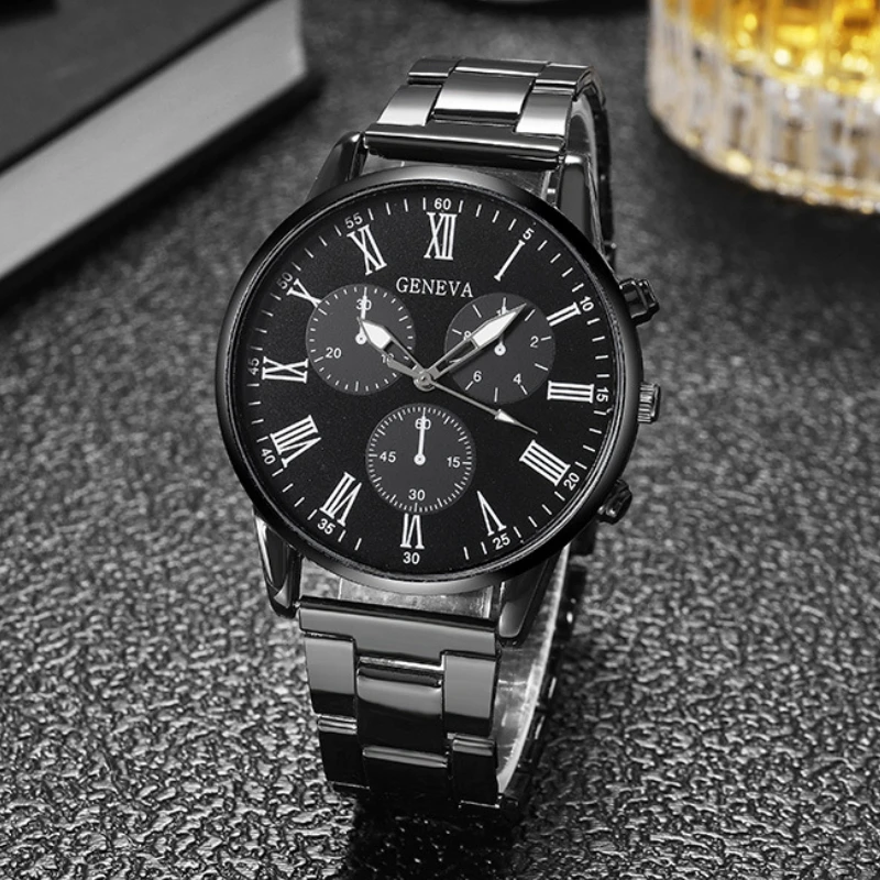 럭셔리 비즈니스 시계 새로운 간단한 라운드 금속 석영 손목 시계 남성 시계 캐주얼 남성 시계 Reloj Hombre Часы Мужские Наручные