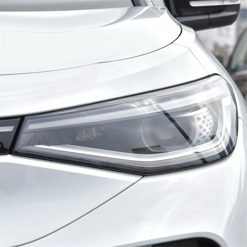 البوب ل Volkswagen VW ID.4 CROZZ 2021 2022 2023 2024 2025 منتجات السيارات المصباح أضواء الزجاج الشفاف المضادة للأشعة فوق البنفسجية ومكافحة الشيخوخة #2