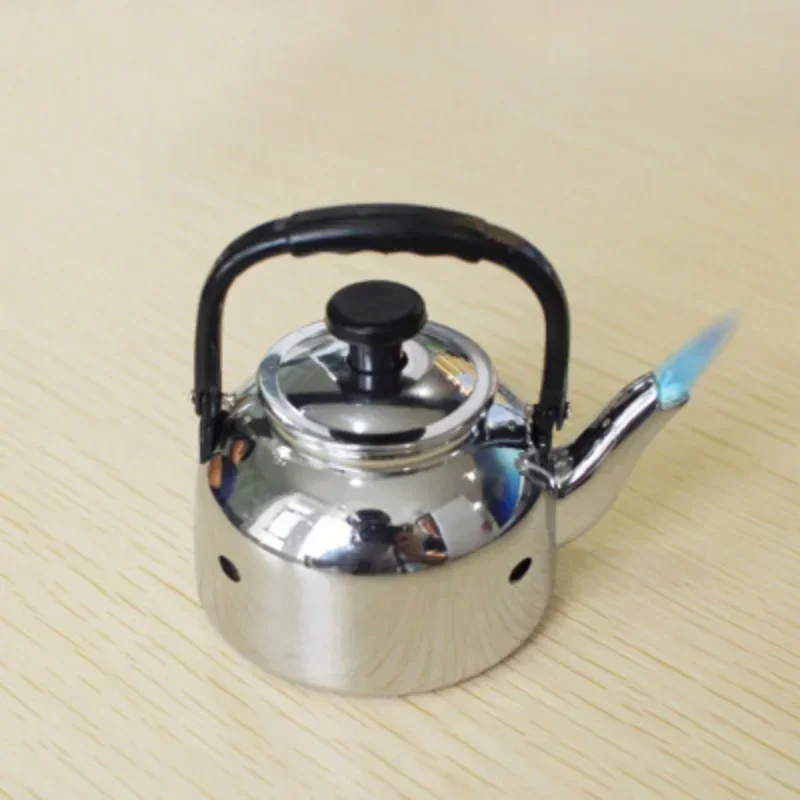 2025 Innovative and Personalized Teapot Lighter Windproof Creative Design Blue Flame Lighter, Men's Gift (Gas Free)