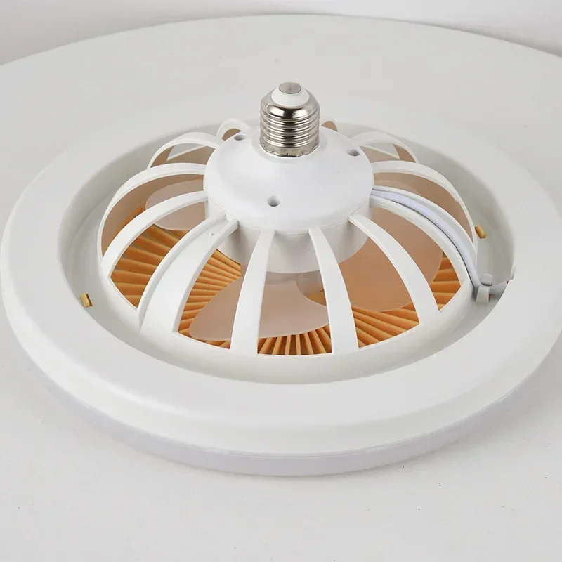 Hot Fan Light with Remote Control LED Lights E27/B22 Bedroom Study Dormitory Fan Light Fan Ceiling Chandelier Mini Small Fan