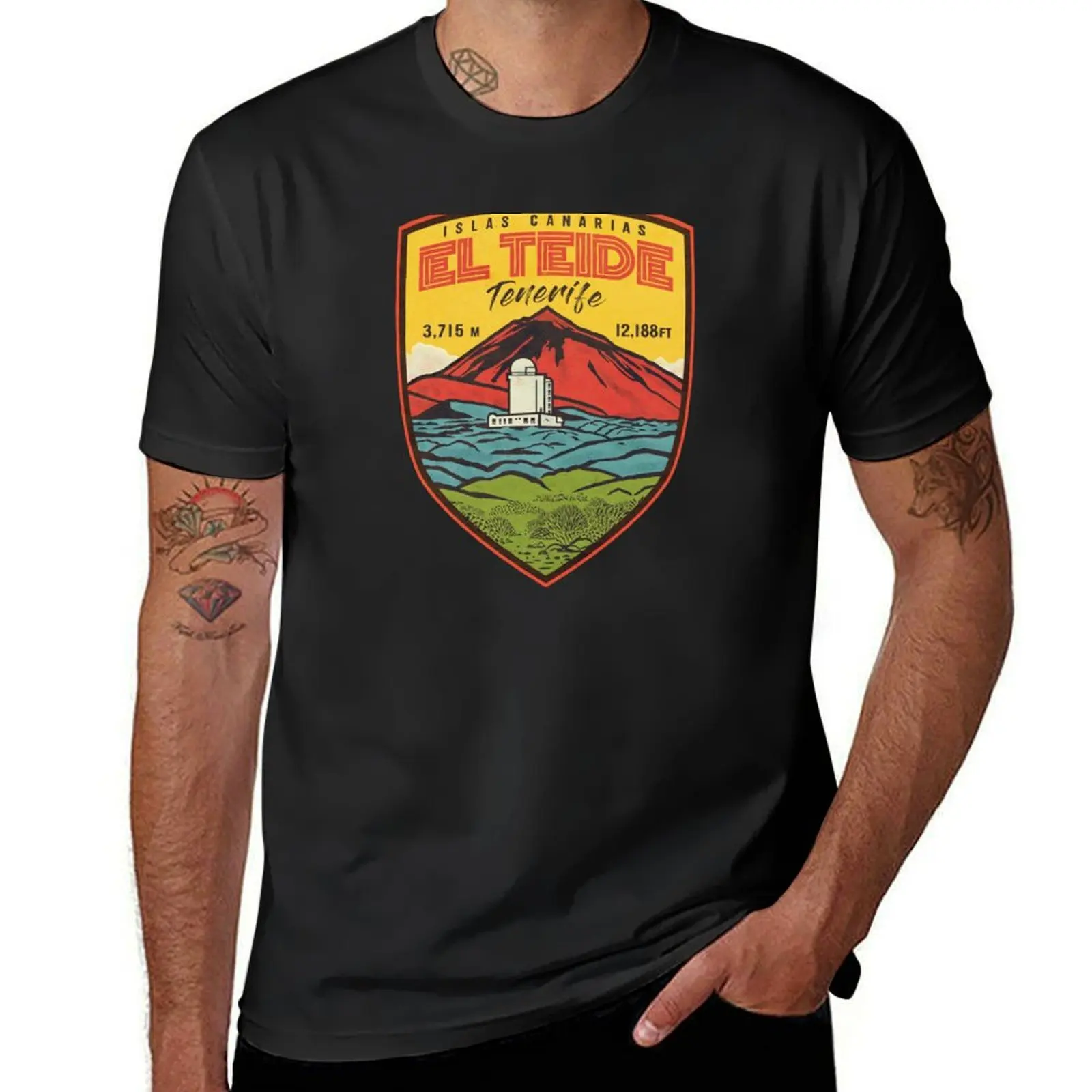 El Teide - Tenerife T-Shirt plain shirts graphic tees graphics tees heavy weight t shirts for men