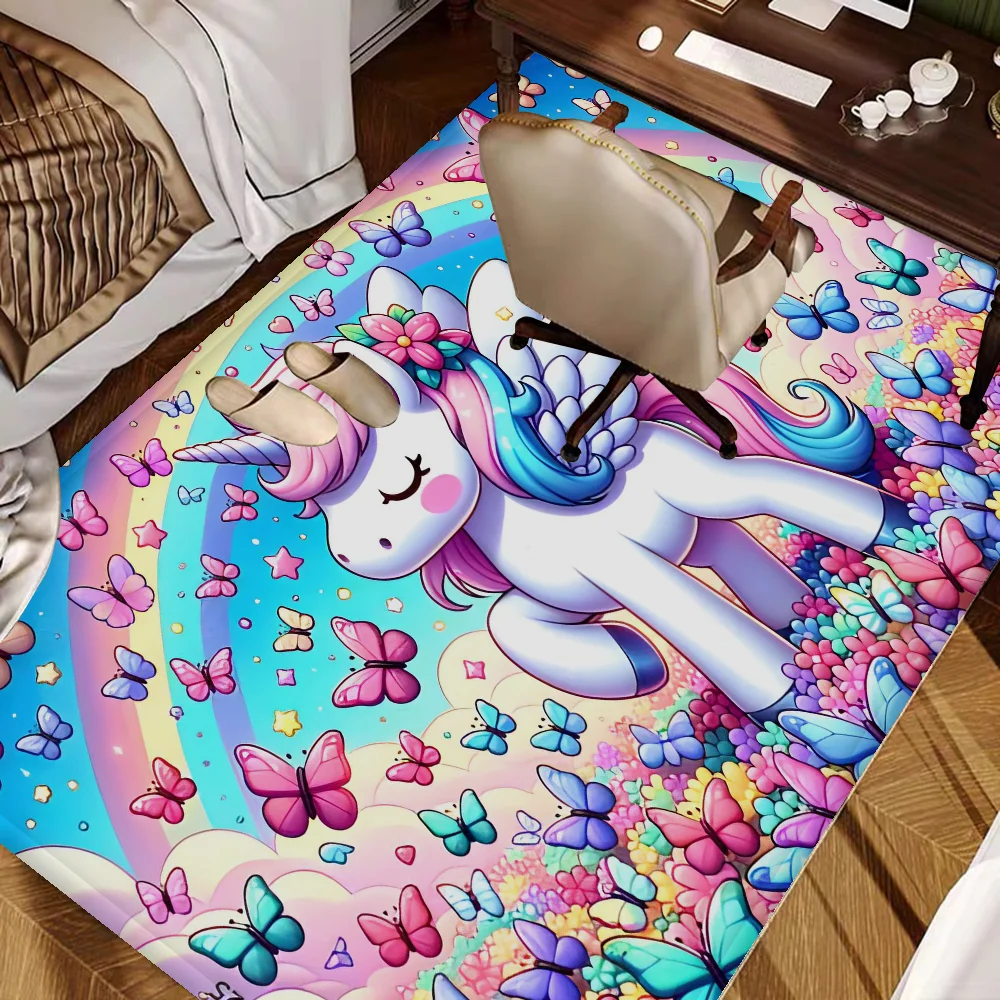 Cartoon Unicorn Animal Tappeti - Kids Outdoor Mat recensione e prezzo