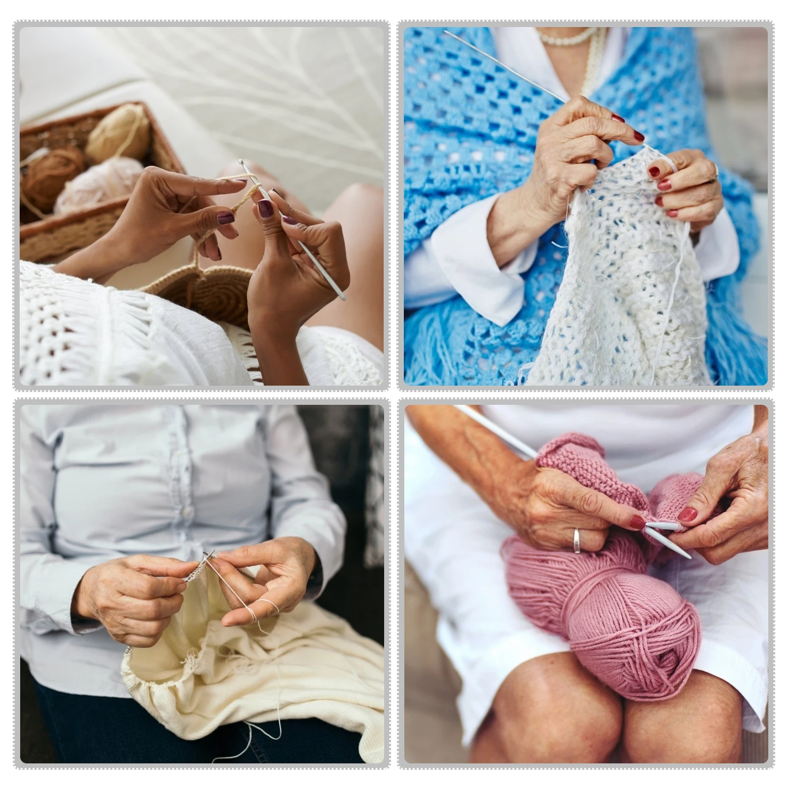 

4pcs Big Eye Needle H Knitting Tools Single Pointed Rods Sticks DIY Weaving Needles Braid Wooden Lightweight Portable Gifts