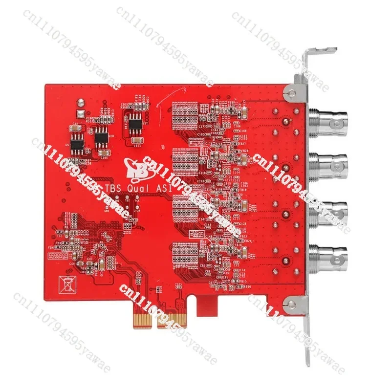 For Quad Channel DVB Transceiver Card TS Input ASI Output PCIe Interface