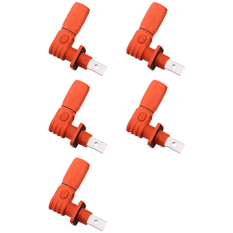 DT98 200A Battery Box Terminal Connector Detachable Quick Plug Single Core for Energy Storage Connector 5 Pack