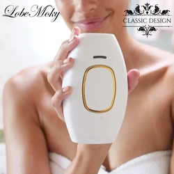 Lobemoky Ipl Hair Removal Device Permanent Laser Epilator Handset At Home Electric Epilator Kit Women Photoepilation For Ladies