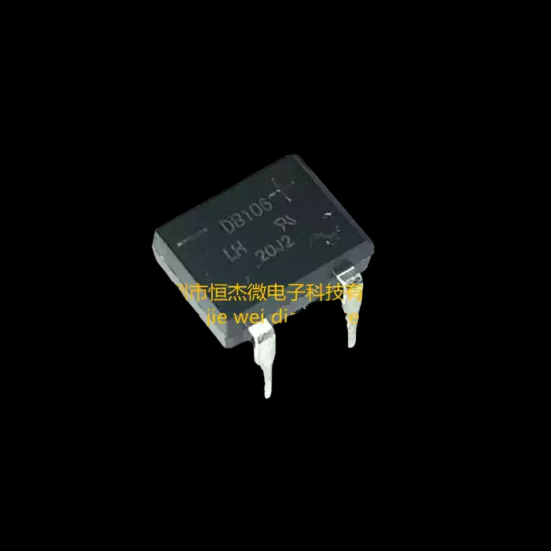 10PCS/In-line DB106 DIP-4 1A/600V SEP Bridge Stack Rectifier Bridge New
