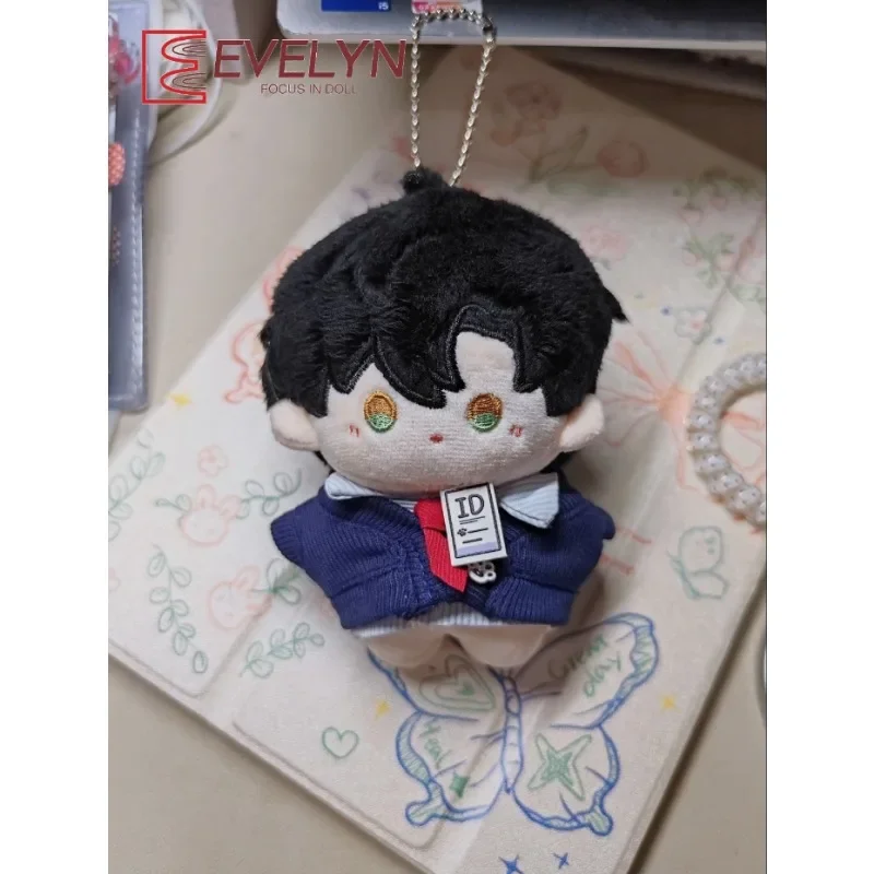 Evelyn (Doll) 10cm Mini Doll's Clothes Sweater Vest Shorts Shirt Tie Replaceable Clothing Accessories Love and Deepspace
