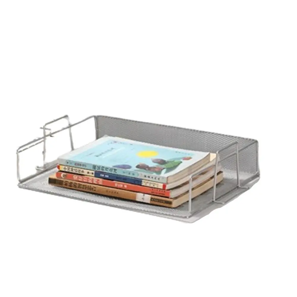 

Multiple Use Single Layer File Storage Rack Stackable Space Saving Letter Tray Organizer Sturdy a4 Magazine Holder Home