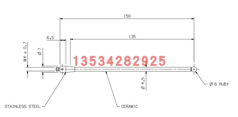 Renishaw A-5000-8156 machine tool probe 6 * 150 omp400 omp 600 machine tool probe from the UK