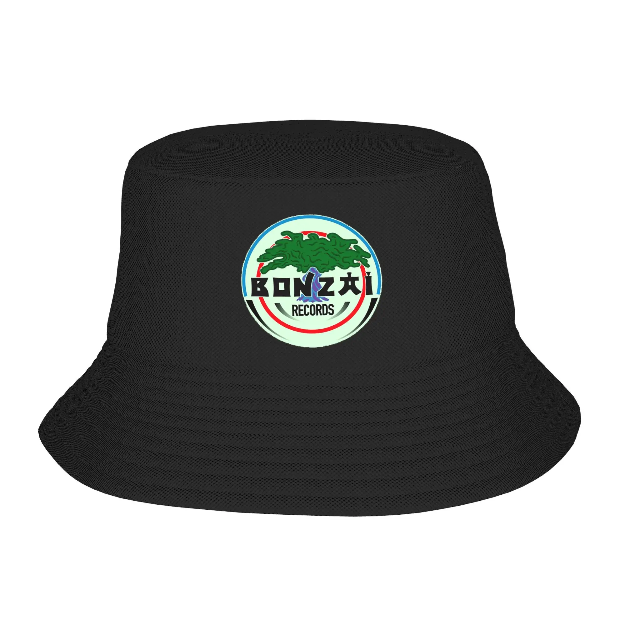 

Bonzai Records Bucket Hat Panama Bob Hats Outdoor Cool Reversible For Summer Beach Fishing Unisex Fisherman Caps