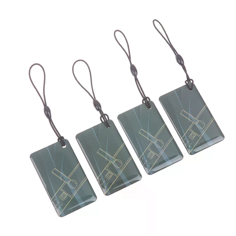 13.56MHz Rewritable S50 1K NFC RFID Card UID Writable Changeable Tags Badge Keyfobs Keychain Key Token For Cloner 10/20Pcs