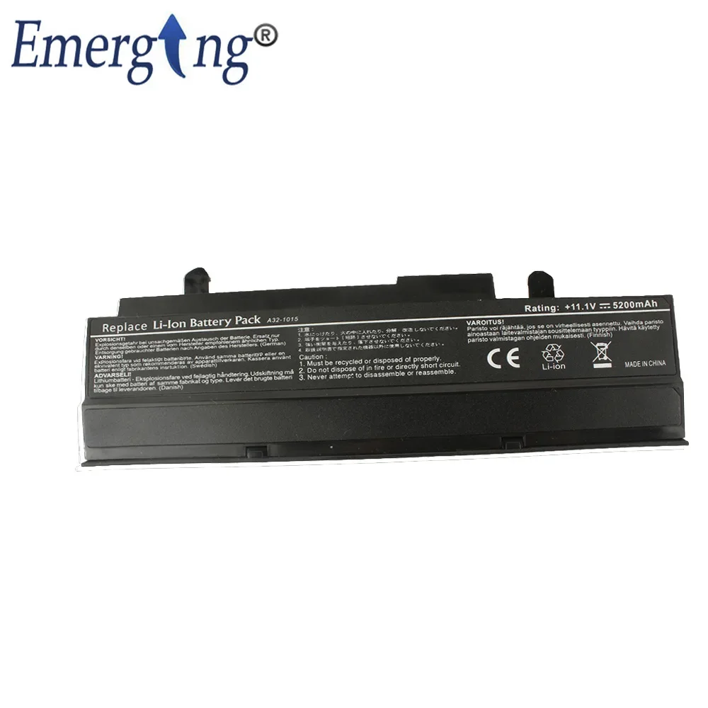 Imagem -02 - Bateria do Portátil para Asus Eee pc 1011bx 1016 1016p 1215p 1215n Vx6 Preto Pl321015 A32-1015 11.1 Novo