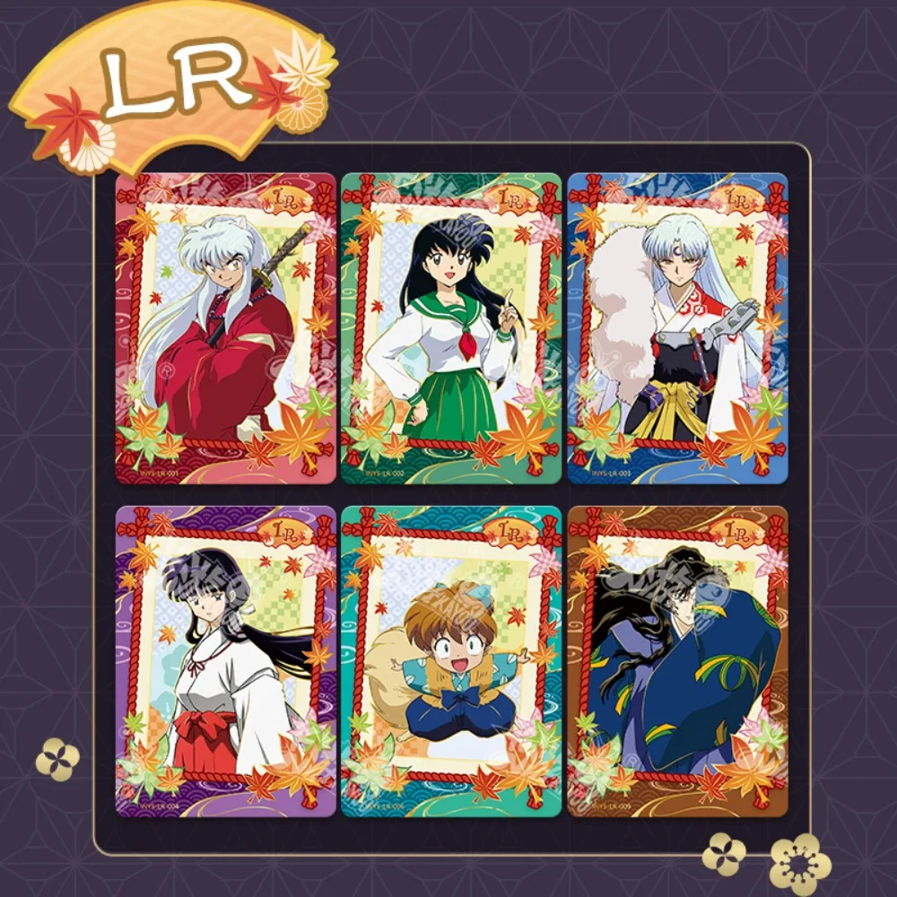 حقيقية KAYOU إينوياشا الروح اليشم رحلة سلسلة جمع بطاقة الكلاسيكية أنيمي الهزلي نمط سحابة حزمة بطاقات اللعب هدايا عيد الميلاد #5