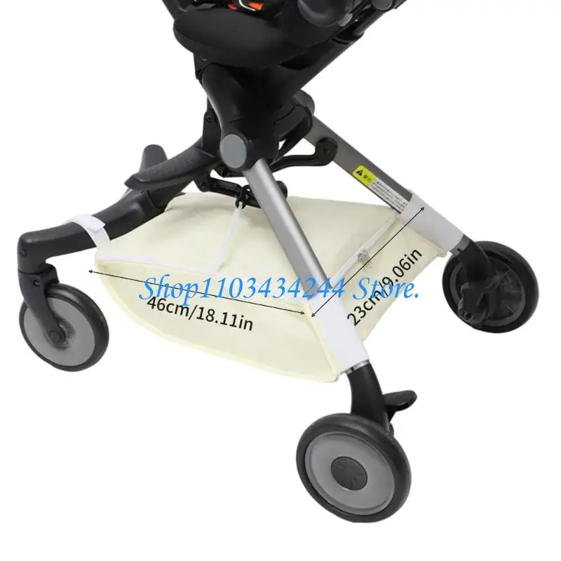 G2TC wodoodporne wózki dziecięce dolne koszyk nowonarodzony wózek dolna organizator