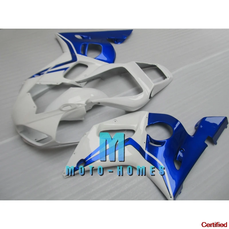 

Motorcycle Fairing Kits for YAMAHA YZF-R6 1998 1999 2000 2001 2002 YZFR6 98-02 100% Fit Injection Aftermarket Blue White