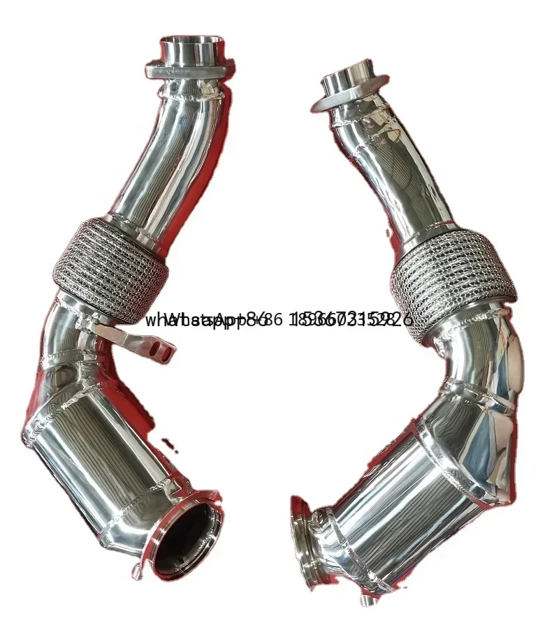 High Performance Exhaust Downpipe for 09-14 BMW X5 xDrive50i 4.4L N63