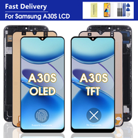 6.4'' OLED / TFT for Samsung A30s LCD Display Touch Screen Digitizer Assembly Replacement for Samsung A30s A307 A307F A307G