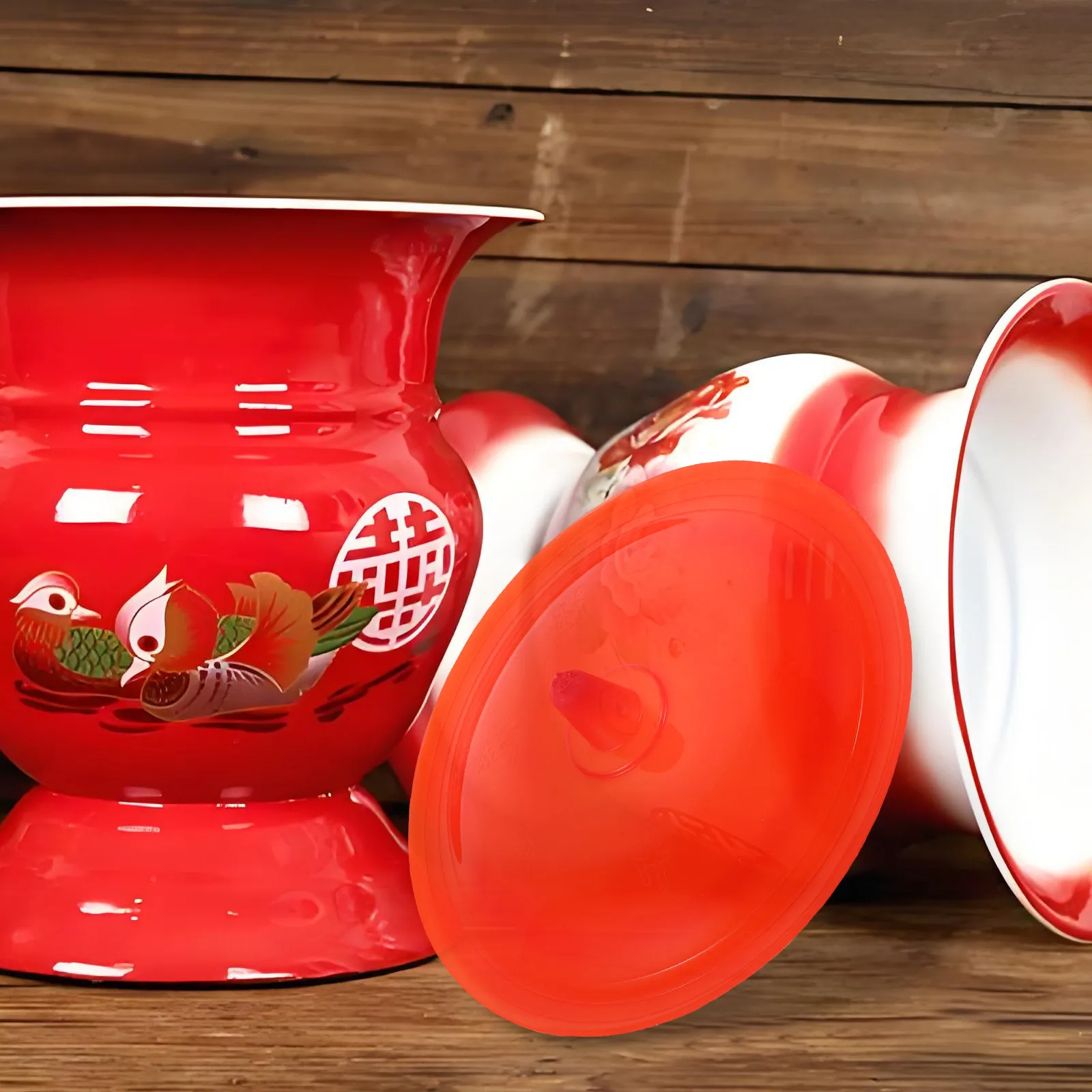 

Набор из 8 утолщенных пластиковых крышек для эмалированных суденок, совместимых с детским горшком, писсуаром, суденком-чашей, портативным туалетом, суденком для сбора мочи