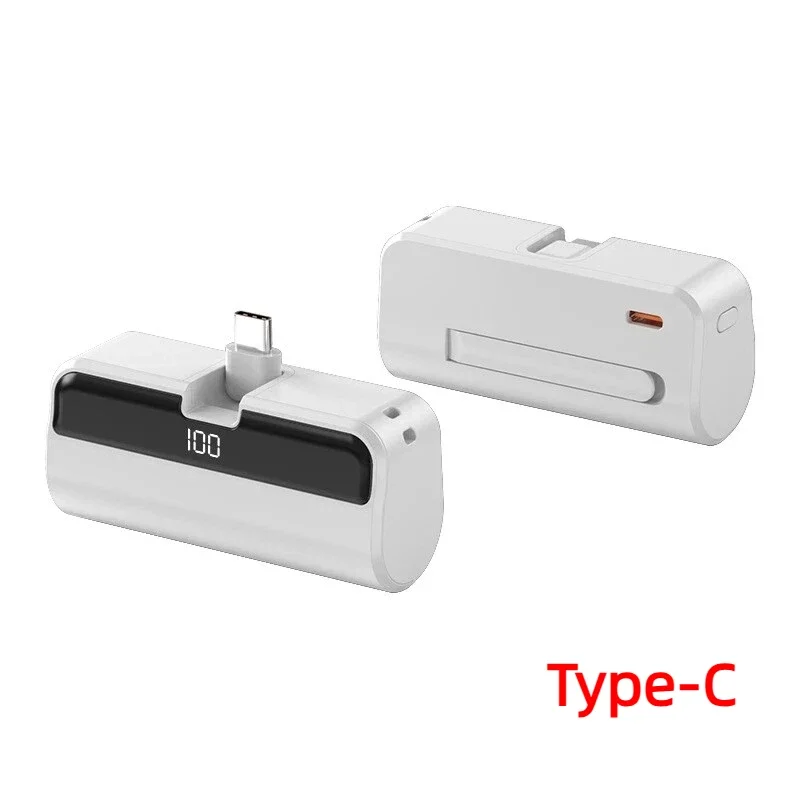 ROMOSS 500000mAh Mini Capsule Power Bank Draagbare grote capaciteit Supersnel opladen Externe batterij voor iPhone Samsung Nieuw