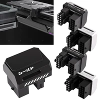 Adaptador en ángulo de 180 grados 12VHPWR, conector de alimentación GPU de 600W y 16 pines, adaptador Pcie 5,0 para RTX de 12 + 4 pines 3090Ti 4070Ti 4080 4090