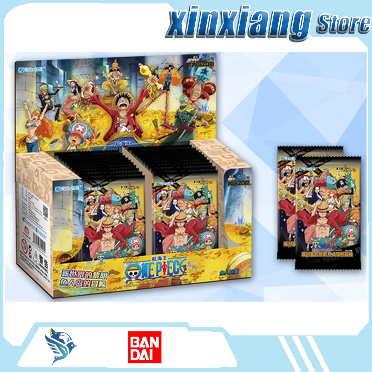 

Bandai Anime One Piece Collection Cards Booster Box Collectible Gift Box Set - Fan Gift Anime-Related Souvenirs Collectibleon