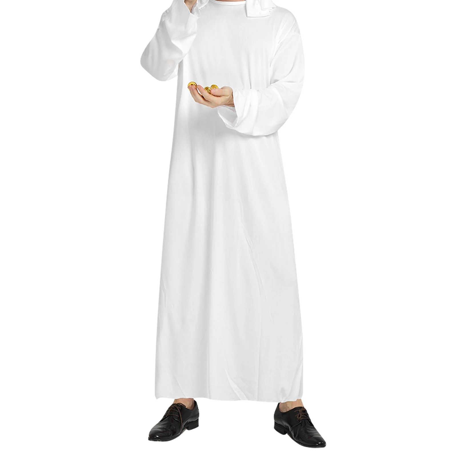 

1 set Costume for Men Arabic Clothes Middle Eastern Design Comfortable Fabric Perfect for Parties Events Halloween