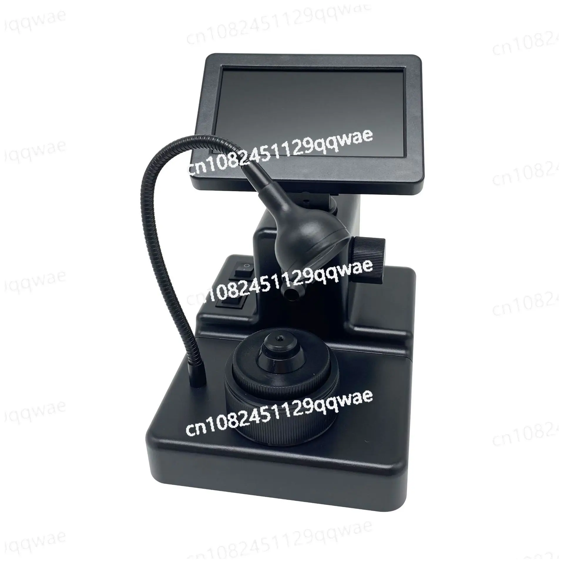 1000X Digital Diamond Girdle Viewer Microscope Camera Diamond Inscription Viewer with 4.3Inch LCD Screen Properties Observer