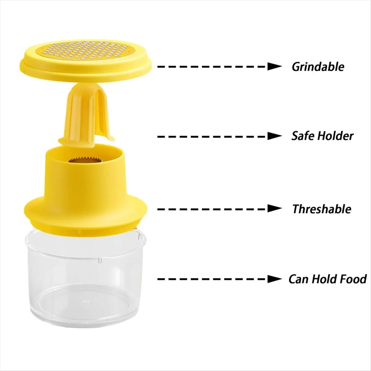 A67T NEW Corn Cob Stripper, Corn Peeler From Corn on the Cob, Quick Corn KernelCutter Tool, with Bowl & Safety Handle