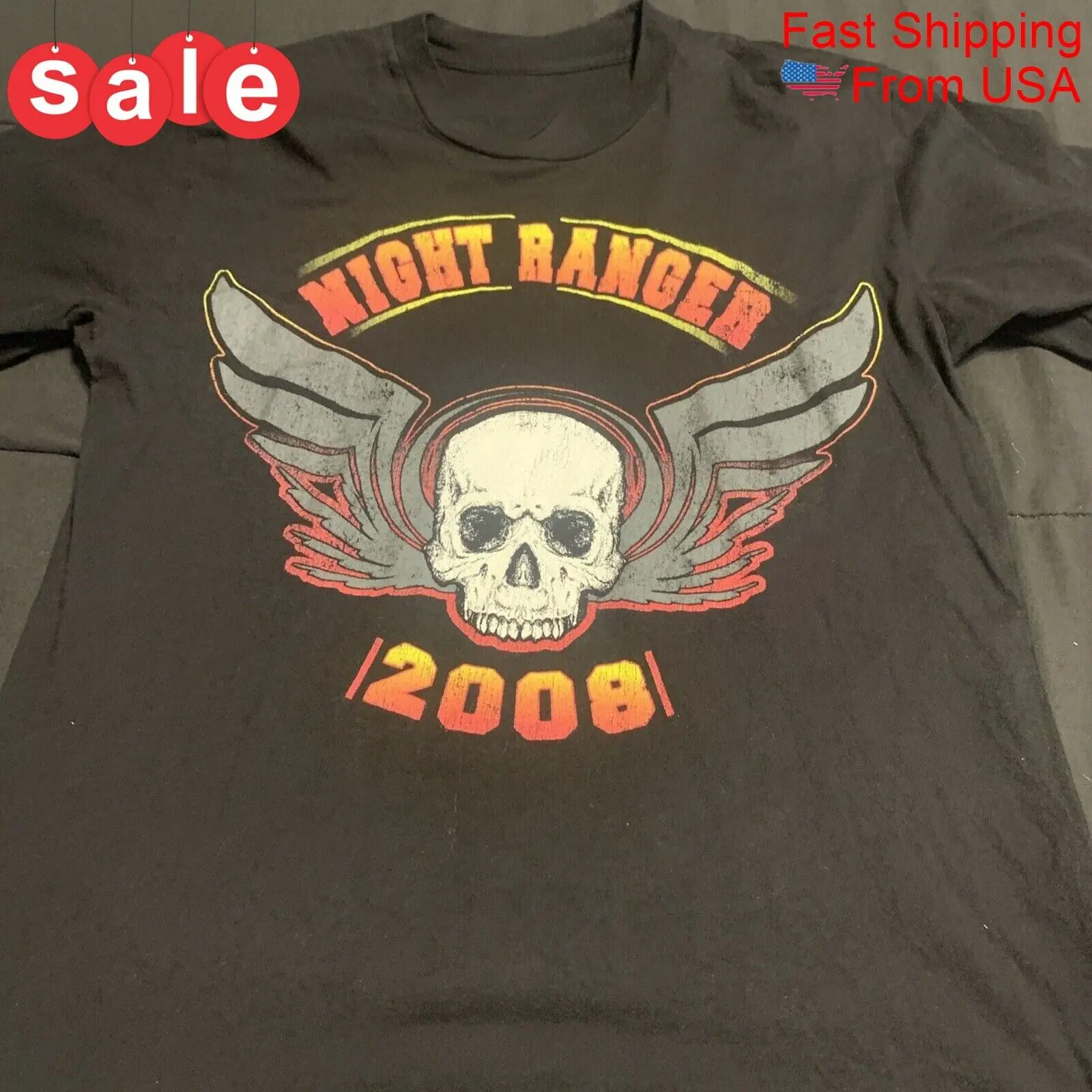 New Night Ranger 2008 Tour Gift For Fans Unisex All Size Shirt PP716