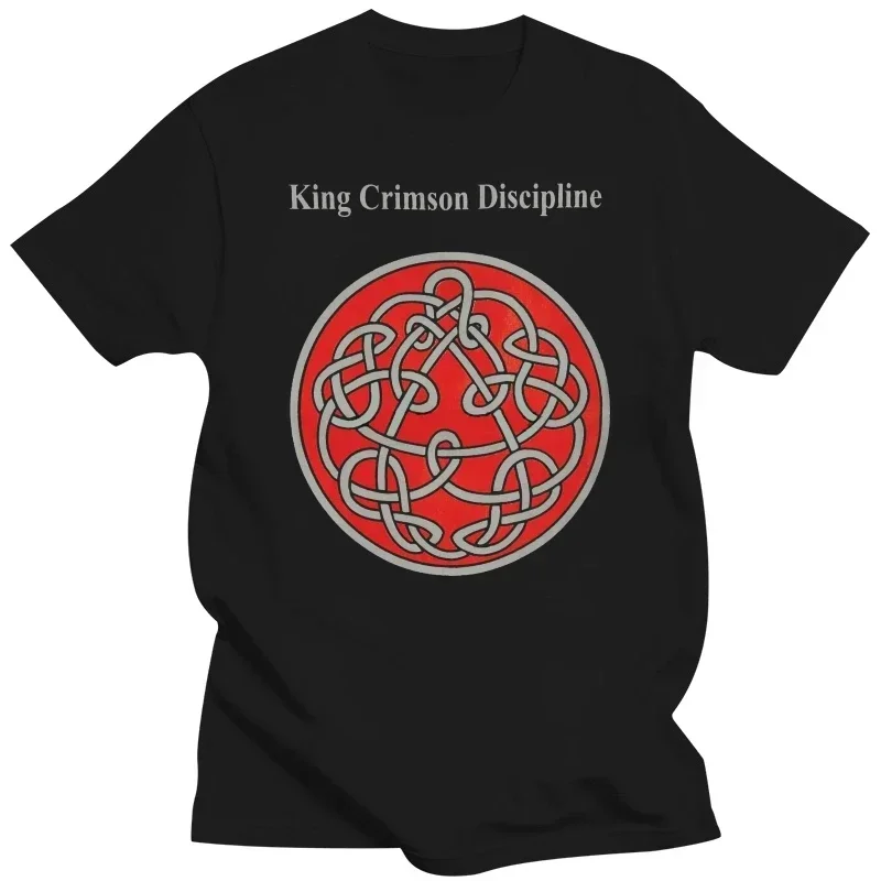 Men Clothing Oversized Graphic T Shirts2024 King Crimson Men Discipline Black T-shirt Black Harajuku Oversized Graphic summer