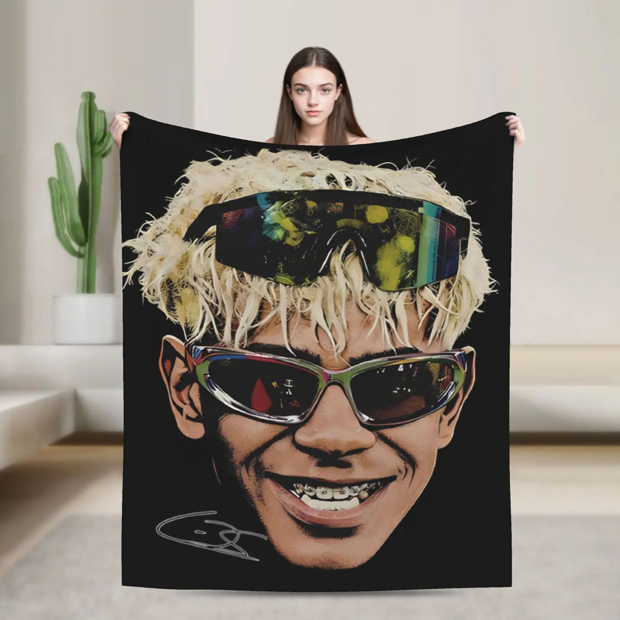 Lamine Y-Yamal Blanket Cover Football Soccer Flannel Throw Blanket Summer Air Conditioning Decoration Soft Warm Bedspread