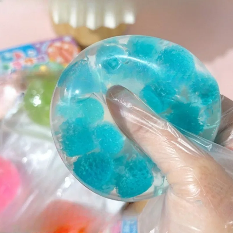 스퀴시 시럽 말토스 피젯 토이 핑크 모찌 슬로우 리바운드 스퀴즈 토이 재미있는 스트레스 해소 스티키 토이 부드러운 불안 완화 선물